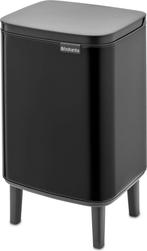 Brabantia Bo Hi Prullenbak - 7 liter - Matt Black, Verzenden, Zo goed als nieuw