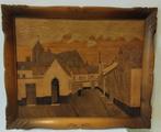 Decoratief ornament (2) - België - Marqueterie, Antiek en Kunst, Curiosa en Brocante