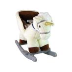 Lean Toys Hobbelpaard Wipstoel Witte Eenhoorn - Met geluid -, Kinderen en Baby's, Ophalen of Verzenden, Nieuw