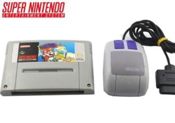 MarioSNES.nl: Mario Paint + Super NES Mouse Lelijk Eendje beschikbaar voor biedingen