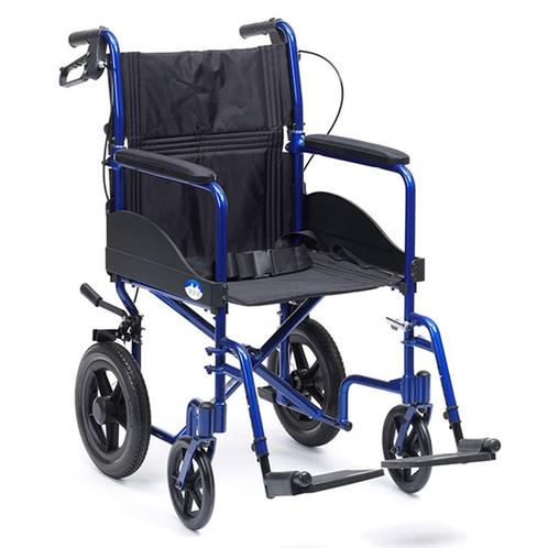 Duwstoel Expedition Plus (12 kg) | Compacte rolstoel | Met h, Diversen, Verpleegmiddelen, Ophalen of Verzenden