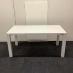 Design tafel Twinform 160x80 cm, hoogglans wit MDF, Huis en Inrichting, Gebruikt, Ophalen of Verzenden