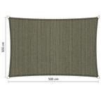 Premium schaduwdoek 3x5m rechthoek waterdoorlatend Deser..., Tuin en Terras, Nieuw