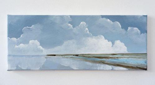 Matthieu van Riel - Waddenzee, Antiek en Kunst, Kunst | Schilderijen | Modern