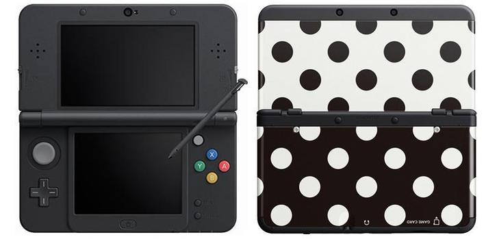 NEW Nintendo 3DS - Bolletjes - Zwart 3DS, Spelcomputers en Games, Spelcomputers | Nintendo 2DS en 3DS, Zwart, Zo goed als nieuw