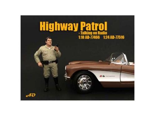 GSDCCad 00077516 1/24 Police Series Highway Patrol Figure IV, Hobby en Vrije tijd, Modelbouw | Figuren en Diorama's, Nieuw, Ophalen of Verzenden