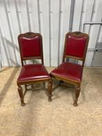 Gebruikte Set Kasteelstoelen Vintage/Café, Huis en Inrichting, Stoelen, Ophalen, Nieuw