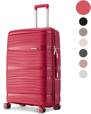 Tweedekans | SC Travelin Charm – 28-inch Grote Reiskoffer - beschikbaar voor biedingen