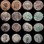 Romeinse Rijk. Kavel bestaande uit 8 AE-munten: