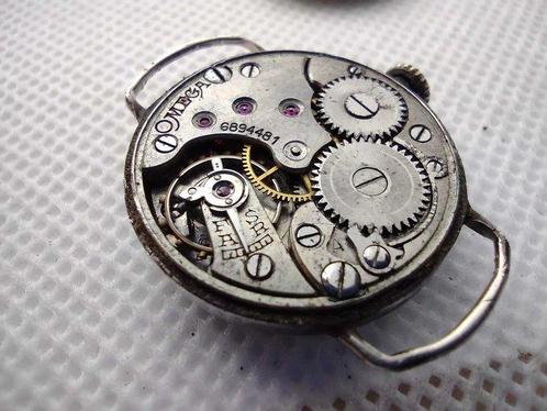 Omega - Trench Watch WW1 Swiss Vintage - Zonder Minimumprijs, Sieraden, Tassen en Uiterlijk, Horloges | Heren
