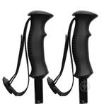 130 skistokken ITALBASTONI NOMAD BLACK ( NIEUWE ), Sport en Fitness, Skiën en Langlaufen, Overige merken, Stokken, Verzenden, 100 tot 140 cm