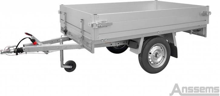Anssems Plateauwagen PLTB 1000kg 211×132, Auto diversen, Aanhangers en Bagagewagens, Ophalen of Verzenden