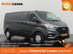 Ford Transit Custom Bestelbus L2 H1 2022 Diesel, Auto's, Ford, Zwart, Nieuw, Dealer onderhouden, Zilver of Grijs