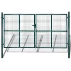 vidaXL Tuinpoort modern hekwerk 289 x 200 cm / 306 x 250 cm, Verzenden, Nieuw