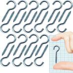 Schroefhaken 50mm - 20 stuks verzinkte uitvoering, Doe-het-zelf en Verbouw, IJzerwaren en Bevestigingsmiddelen, Verzenden, Nieuw