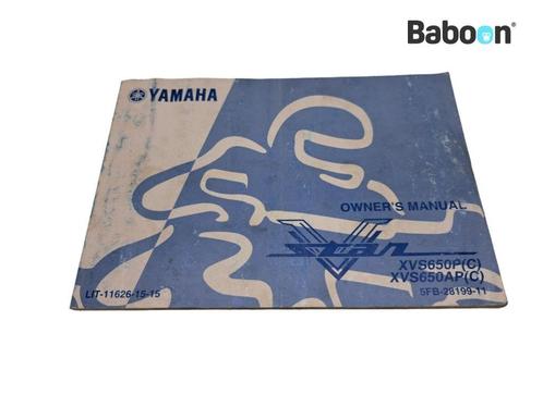 Instructie Boek Yamaha XVS 650 Custom 2003-2013 V-Star, Motoren, Onderdelen | Yamaha, Gebruikt, Verzenden