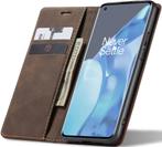 ProGuard OnePlus 9 Pro Wallet Hoesje Vintage Leder Bruin, Telecommunicatie, Mobiele telefoons | Hoesjes en Frontjes | Overige merken
