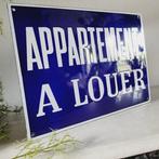 Oud Bord, Appartement te Huur, 1930-1940 - Reclamebord -, Antiek en Kunst