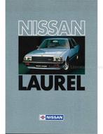 1984 NISSAN LAUREL BROCHURE DUITS, Boeken, Auto's | Folders en Tijdschriften, Nieuw, Nissan, Author