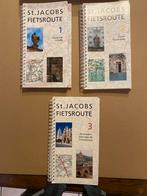 De Sint Jacobs Fietsroute - 3 Delen Compleet - 1999-2001, Ophalen of Verzenden, Gelezen, Fiets- of Wandelgids