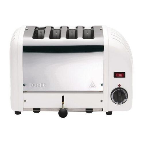 Dualit Vario broodrooster 4 sleuven wit 40355, Zakelijke goederen, Horeca | Keukenapparatuur, Nieuw in verpakking, Verzenden