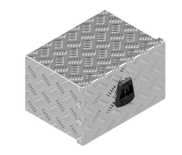 De Haan De Haan disselbox OKT 400x300x240 aluminium, Auto diversen, Aanhangwagen-onderdelen, Ophalen of Verzenden