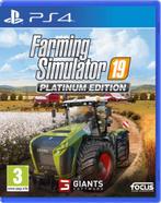 Farming Simulator 19 (Platinum Edition) [PS4], Spelcomputers en Games, Games | Sony PlayStation 4, Ophalen of Verzenden, Nieuw