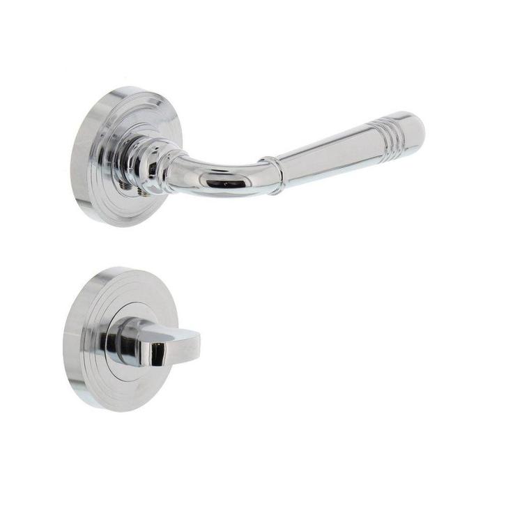 Intersteel Deurkruk Helena op rozet met, Doe-het-zelf en Verbouw, Hang- en Sluitwerk, Nieuw, Verzenden