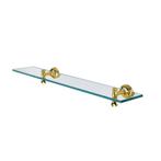 Glazen Planchet Sapho Perla 60x17 cm Rechthoekig Goud, Ophalen of Verzenden, Nieuw, Bad