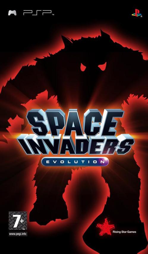 Space Invaders Evolution-Standaard (PSP) Gebruikt, Spelcomputers en Games, Games | Sony PlayStation Portable, Zo goed als nieuw