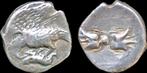 Ca 300-280bc Bruttium Lokroi Epizephyrioi Ar nomos zilver, Verzenden