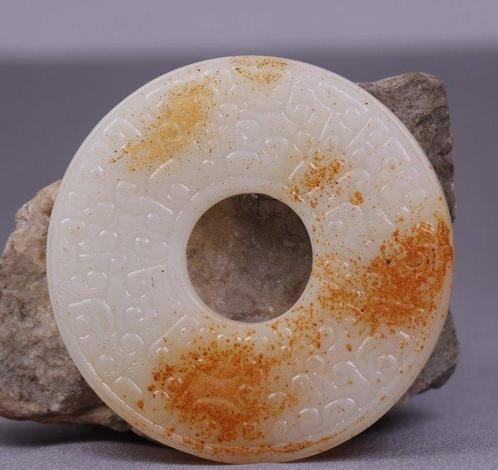 serpentine groep Traditionele Chinese steenbeeldhouwwerken -, Antiek en Kunst, Antiek | Speelgoed