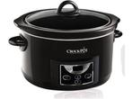 CrockPot CR507 - Slowcooker - Digitaal 4.7L met timer -, Verzenden, Zo goed als nieuw