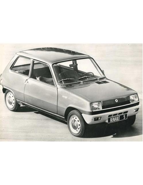 1972 RENAULT 5 PERSFOTO, Boeken, Auto's | Folders en Tijdschriften, Renault