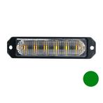 LED flitser 6-voudig ultra flat Groen, Ophalen of Verzenden, Nieuw