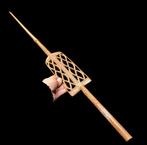 Asmat-volk pijlpunt - fijn gesneden - 120 cm - Papoea Barat, Antiek en Kunst