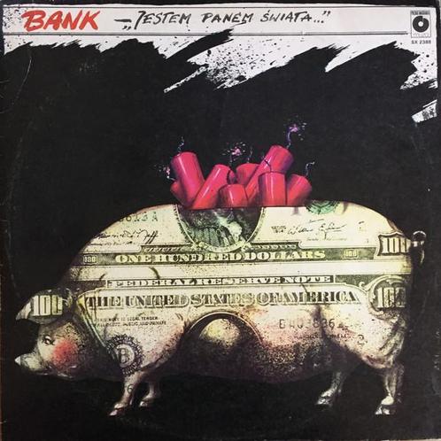 LP gebruikt - Bank  - Jestem Panem ?wiata..., Cd's en Dvd's, Vinyl | Rock, Zo goed als nieuw, Verzenden
