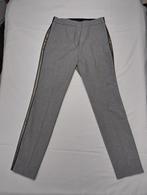 Zara Stylish Grey Trousers with Black Stripe, Verzenden, Nieuw