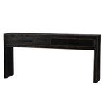 Balok Sidetable 2 lades - Black Maat 140 x 30 x 76, Huis en Inrichting, Ophalen of Verzenden, Nieuw