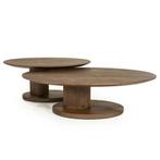 Salontafel Eleonora NOVIA Large Lichtbruin *NIEUW* 96541, 100 tot 150 cm, Nieuw, Scandinavisch, Minder dan 50 cm