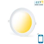 Downlight - inbouwspot Ø 22cm WiFi CCT 3000K-6500K | warmwit, Verzenden, Nieuw