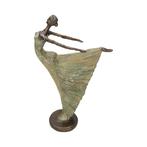 sculptuur, Abstracte ballerina - 42 cm - Brons, Antiek en Kunst