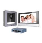 DS-KIS602 Complete Intercom KIT met PoE Switch, Ophalen of Verzenden, Nieuw