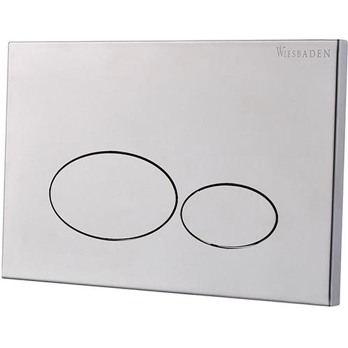 Wiesbaden X32 Metal Drukplaat voor Inbouwreservoir -, Doe-het-zelf en Verbouw, Sanitair, Nieuw, Rvs, Ophalen of Verzenden