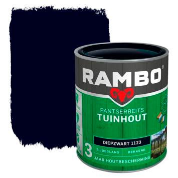 Rambo Pantserbeits Tuinhout Zijdeglans Dekkend Diepzwart