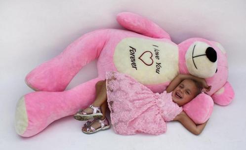 XXL Pluche Beer 155cm - Hoogwaardige kwaliteit - Made in EU, Kinderen en Baby's, Speelgoed | Knuffels en Pluche, Nieuw, Ophalen of Verzenden