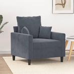 Donkergrijze Fauteuil 60cm - Tweedekansje - Perfecte Lees..., Huis en Inrichting, Fauteuils, Ophalen of Verzenden, Nieuw, Minder dan 75 cm