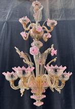 Kroonluchter - Ambrato - Muranoglas - 10 lichten / 2, Antiek en Kunst, Antiek | Lampen