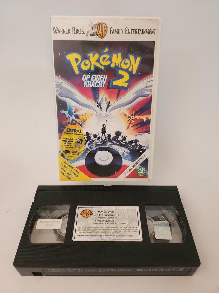 Pokemon 2 Op Eigen Kracht VHS Kids, Cd's en Dvd's, VHS | Kinderen en Jeugd, Ophalen of Verzenden