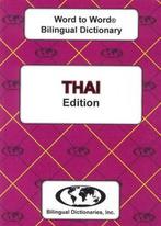 9780933146358 English-Thai  Thai-English Word-to-Word Bil..., Boeken, Verzenden, Nieuw, C. Sesma